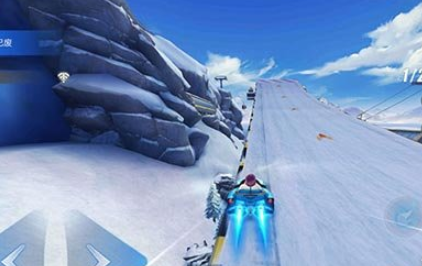 《QQ飞车》手游冰川滑雪场获胜技巧分享