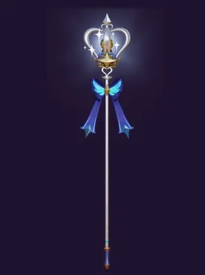 《王者荣耀》偶像歌手星元武器魔法少女权杖技能特效展示