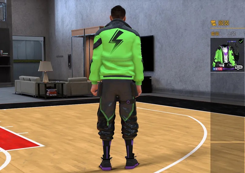 《NBA2K Online2》全新套装追风-能量闪电发布分享