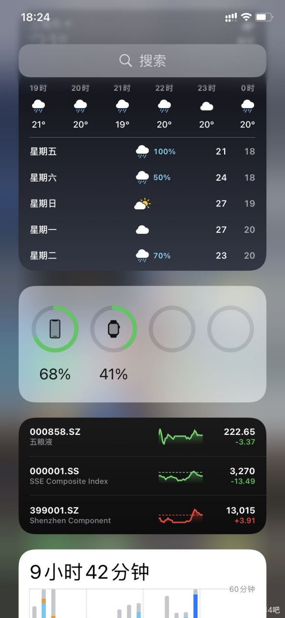 iOS14整洁好看的桌面布局图片大全推荐