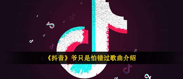 《抖音》​爷只是怕错过歌曲介绍