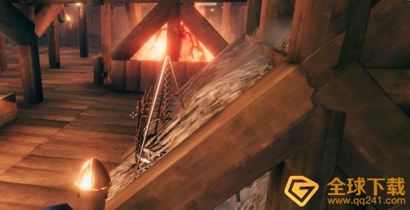 《Valheim英灵神殿》营火放室内方法介绍