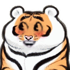 《抖音》超可爱多样化的老虎表情包分享无水印高清原图