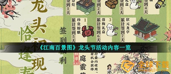 《江南百景图》龙头节活动内容一览
