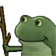 阴阳怪气的绿青蛙表情包大全GIF动图