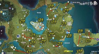 《原神》3.8版本蒲公英籽最佳采集路线推荐