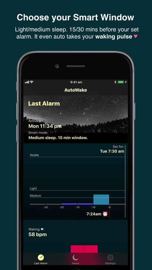 AutoWake. Smart Sleep Alarm软件下载