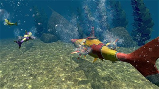 鲨鱼机器人模拟器手游下载