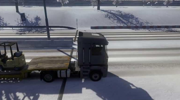冬季卡车模拟运输手游下载