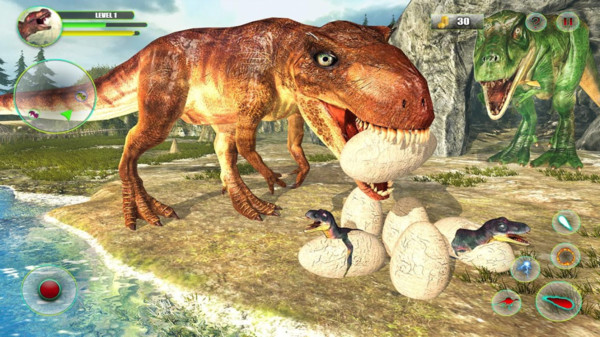 丛林恐龙恐怖攻击3D手游下载