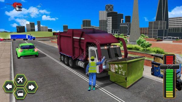 飞行垃圾车模拟驾驶手游下载