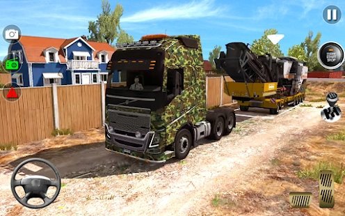 军队卡车运输模拟器2021手游下载