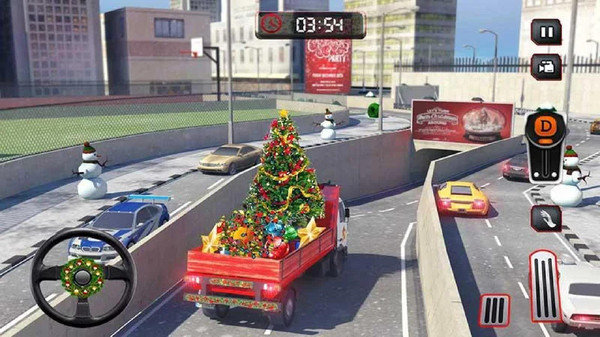 圣诞爬山卡车模拟器手游下载