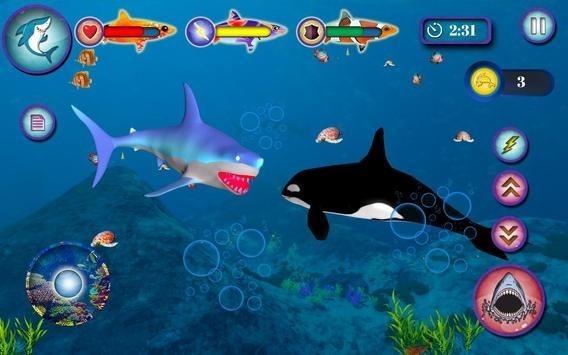 海洋鲨鱼模拟器手游下载