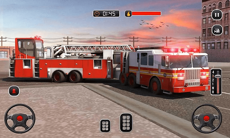 模拟驾驶消防车手游下载