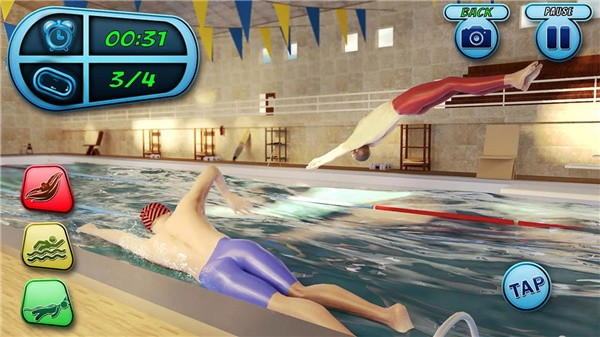 游泳比赛模拟器手游下载