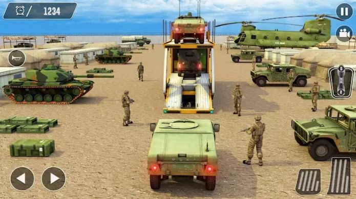 美国军队卡车运输模拟器手游下载