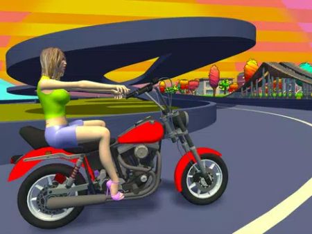 3D摩托车比赛手游下载