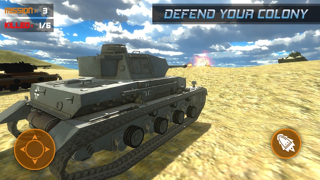 坦克3D战斗手游下载