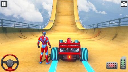 超级英雄方程式赛车特技手游下载