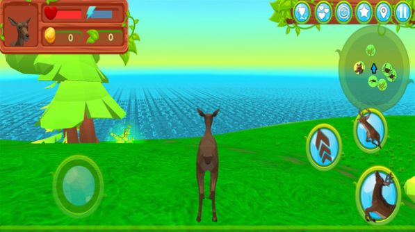 危险的鹿模拟扮演鹿逃脱游戏下载