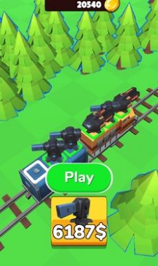 火车历险记建造火车冒险模拟休闲游戏下载
