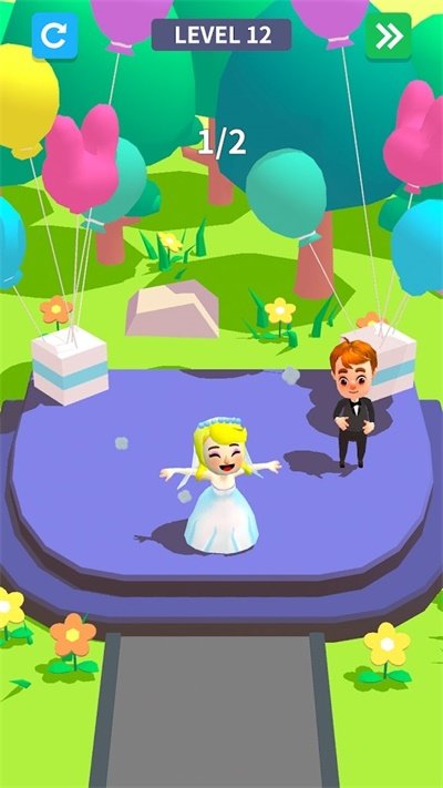 结婚D趣味挑战模拟结婚操控升降杆移动游戏下载