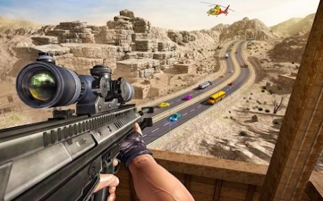 城市狩猎狙击手第一人称视角狙击游戏下载