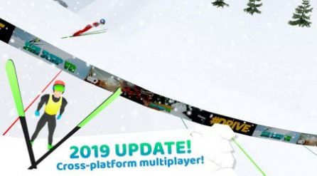 滑雪冲刺跳跃展示滑雪技术模拟滑雪体验游戏下载