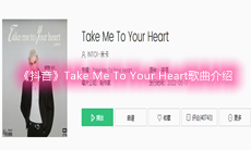 Take Me To Your Heart歌曲