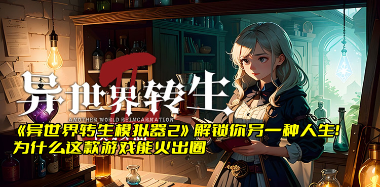 《异世界转生模拟器2》解锁你另一种人生！为什么这款游戏能火出圈