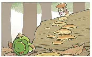《旅行青蛙》树林中找栗子明信片获得攻略