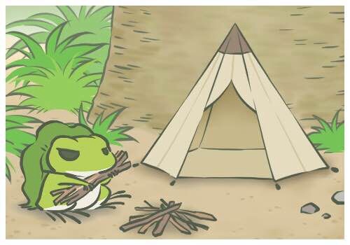 《旅行青蛙》自然帐篷明信片获得攻略