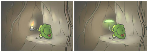 《旅行青蛙》洞穴探险明信片获得攻略