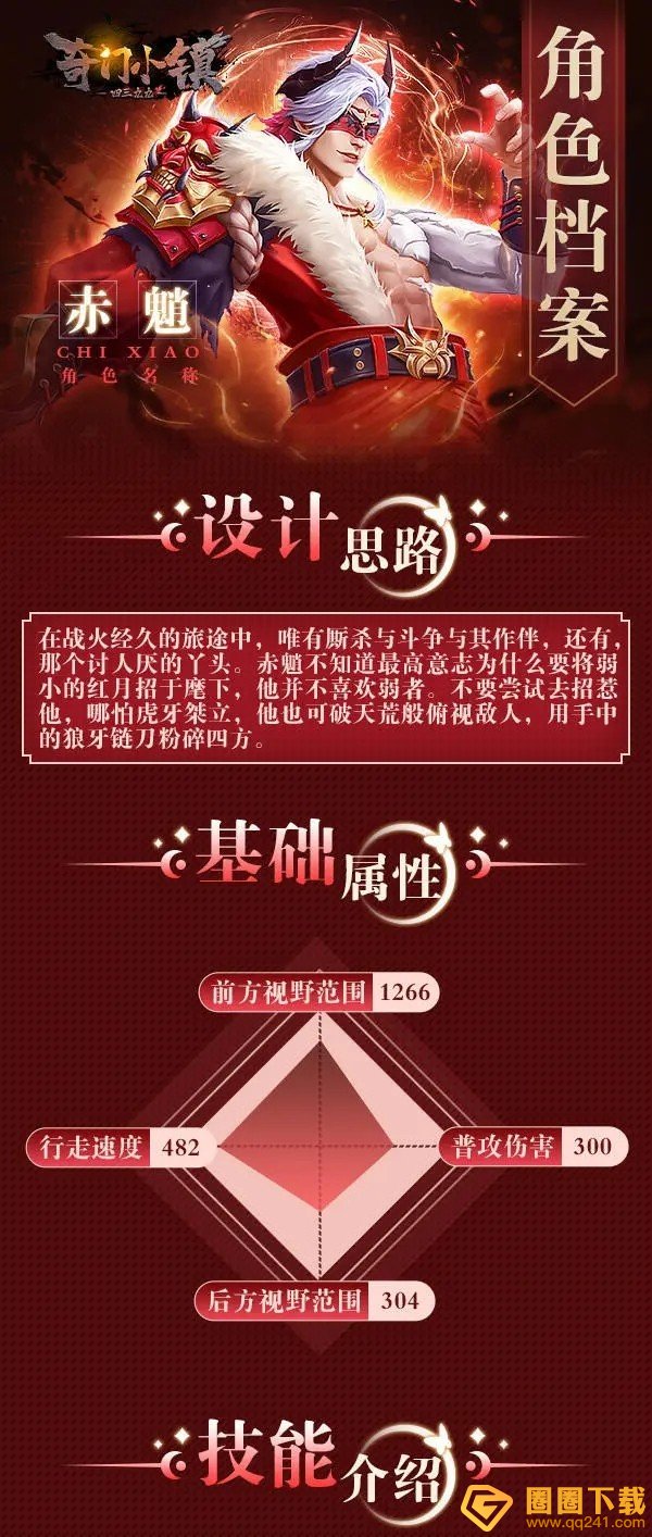 《奇门小镇》审判者赤魈厉害吗值得抽吗，《奇门小镇》审判者赤魈厉害吗值得抽吗，子琦立绘属性技能分享立绘属性技能分享