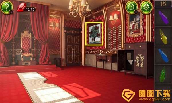 《密室逃脱10：侦探风云》第十五关宝石正确的放置顺序，水晶收集步骤