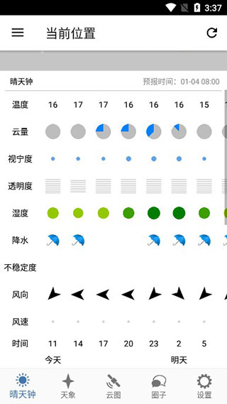 晴天钟天气预测服务下载